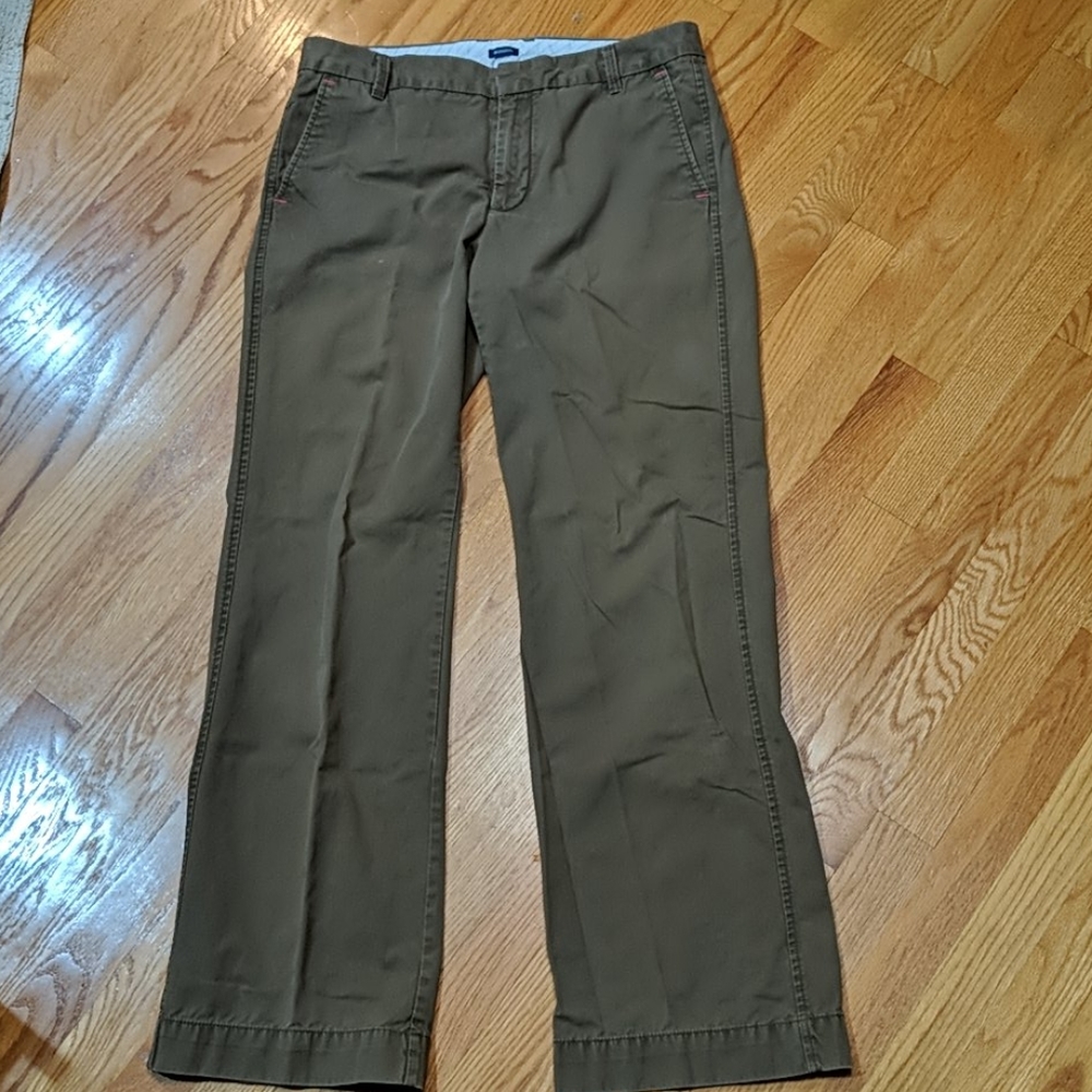 Women's khaki size 8 regular boy cut pants